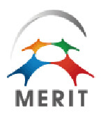 ロゴマーク：統合物質・情報国際卓越大学院（MERIT-WINGS）